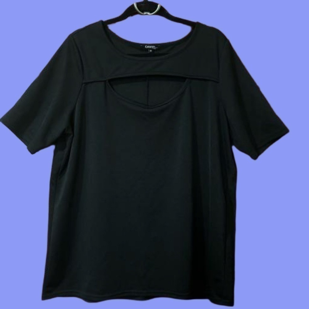 2X - George Keyhole Blouse